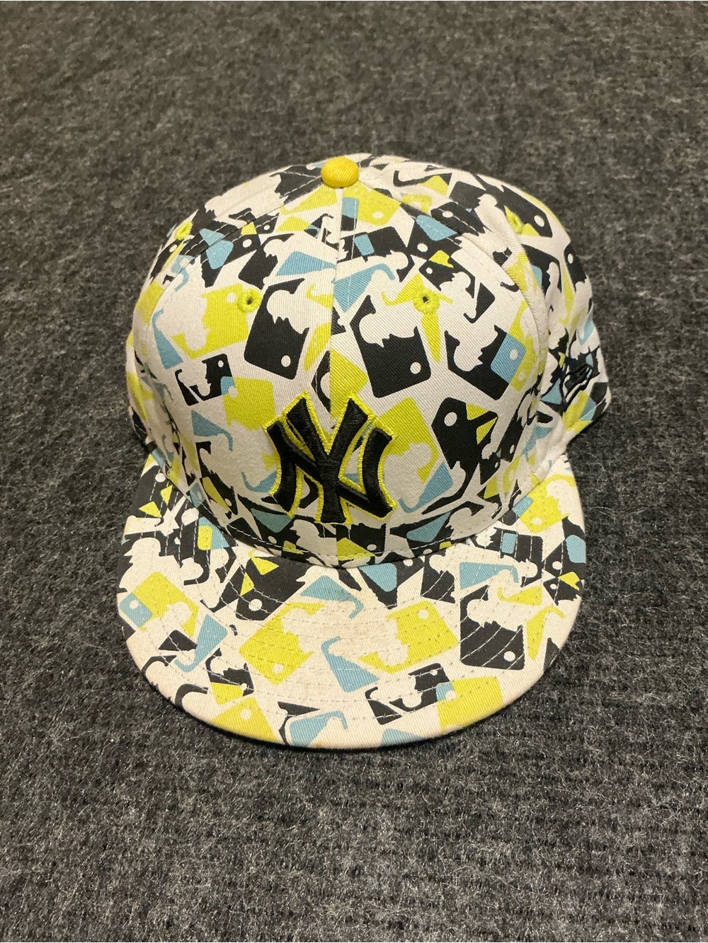New Era Multicolor Patterned 59FIFTY Fitted Cap